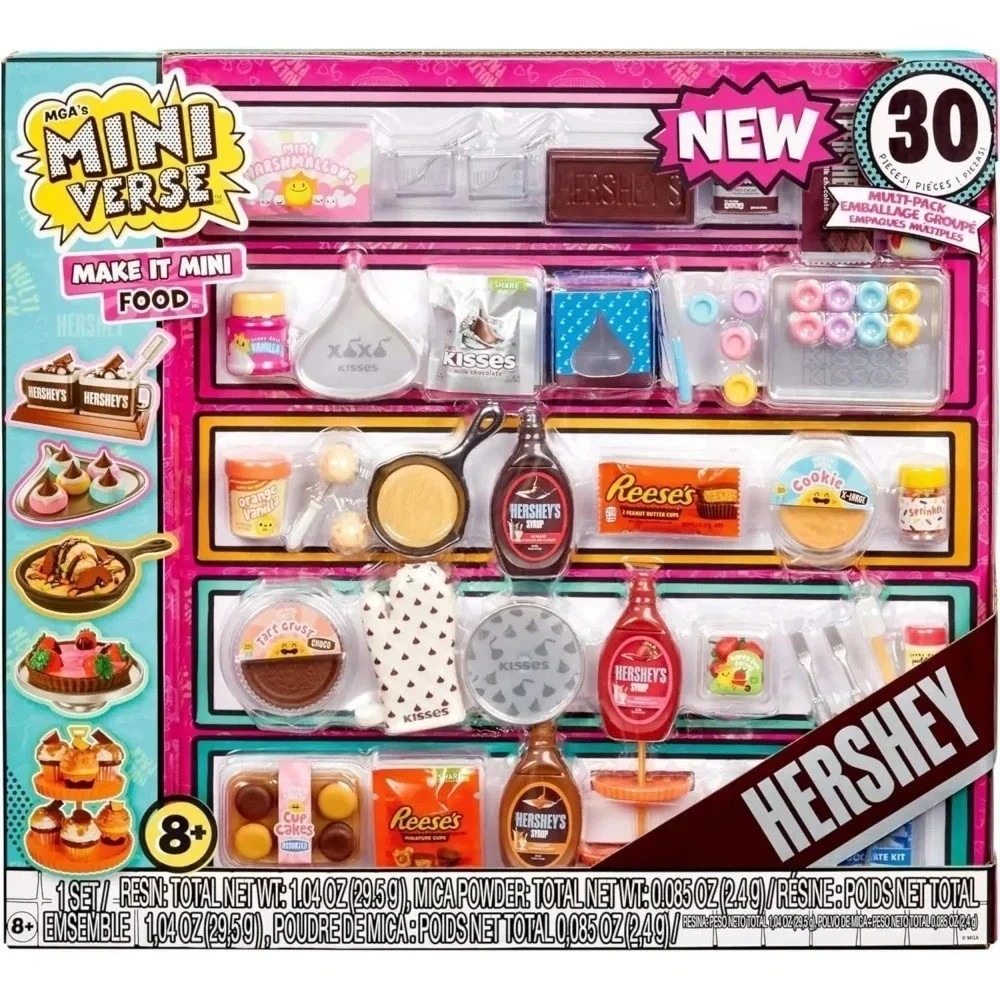 MGA's Miniverse HERSHEY REESE'S MULTIPACK Make It Mini Food Brand New
